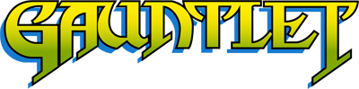 Gauntlet logo for Sega Master System